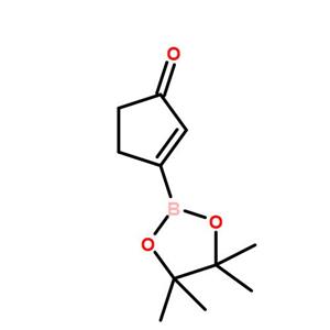3-(4,4,5,5-tetramethyl-1,3,2-dioxaborolan-2-yl)cyclopent-2-en-1-one