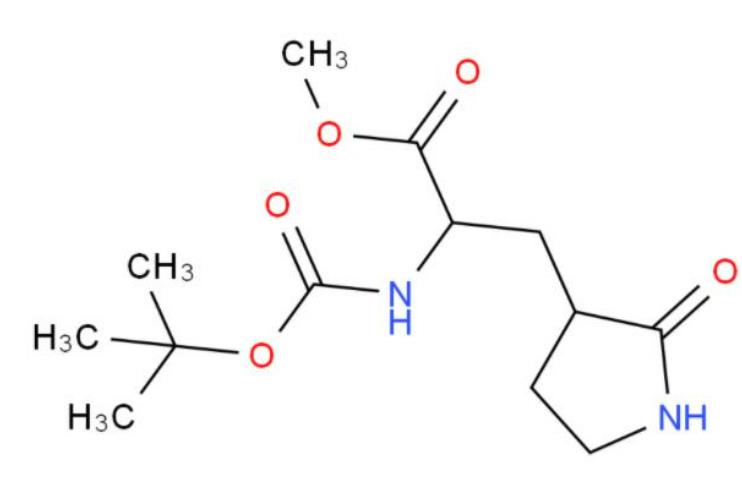 (S)-2-(Boc-氨基)-3-[(S)-2-氧代-3-吡咯烷基]丙酸甲酯,Methyl (S)-2-(Boc-amino)-3-[(S)-2-oxo-3-pyrrolidinyl]propanoate
