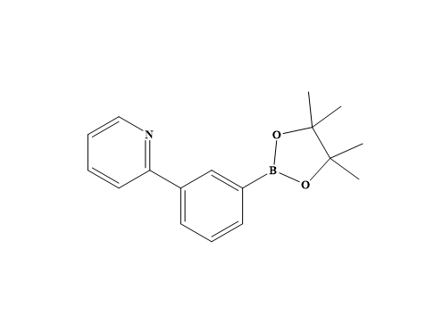 2-[3-硼酸频哪醇酯苯基]吡啶,2-[3-(4,4,5,5-Tetramethyl-1,3,2-dioxaborolan-2-yl)phenyl]pyridine