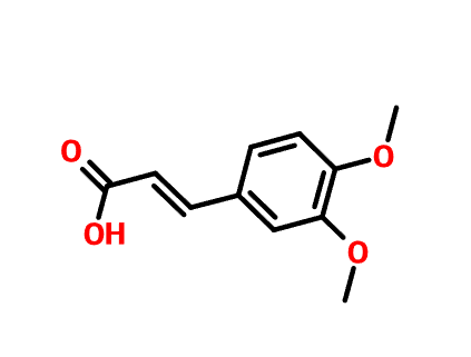 3,4-二甲氧基肉酸酸,3,4-dimethoxycinnamic acid