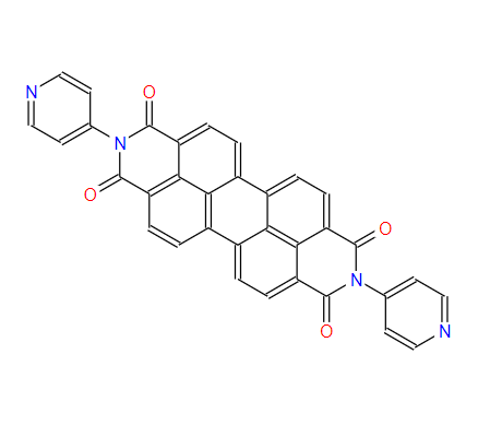 2,9-二-4-吡啶基-蒽并[2,1,9-DEF:6,5,10-D'E'F']二异喹啉-1,3,8,10(2H,9H)-四酮,N,N'-DI(PYRID-4-YL)-PERYLENTETRACARBONIC ACID, DIAMIDE
