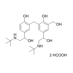 沙丁醇胺杂质14,4-(2-(tert-butylamino)-1-hydroxyethyl)-2-(5-(2-(tert-butylamino)-1- hydroxyethyl)-2-hydroxybenzyl)-6-(hydroxymethyl)phenol