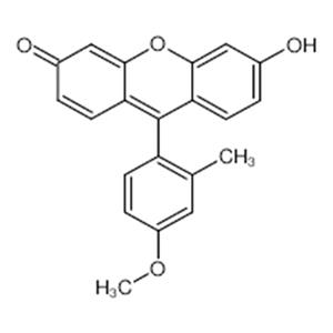 6-羥基-9-(4-甲氧基-2-甲苯基)-3H-氧雜蒽-3-酮