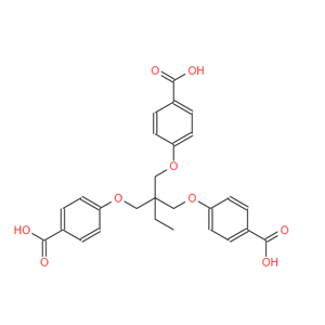 4,4'-[[2-[(4-carboxyphenoxy)methyl]-2-ethylpropane-1,3-diyl]dioxy]dibenzoic acid