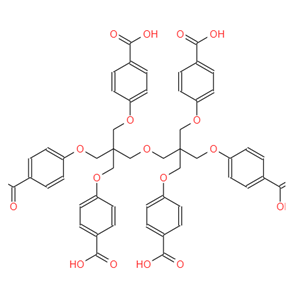 Benzoic acid,4,4'-[[2-[[3-(4-carboxyphenoxy)-2,2-bis[(4-carboxyphenoxy)methyl]propoxy]methyl]-2-[(4-carboxyphenoxy)methyl]-1,3-propanediyl]bis(oxy)]bis-