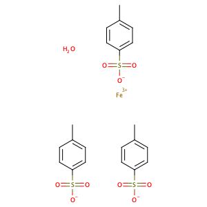 对甲基苯磺酸铁,Iron(III) p-toluenesulfonate hexahydrate