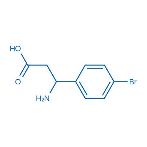 DL-3-氨基-3-(4-溴苯基)丙酸,(RS)-beta-Amino-beta-(4-bromophenyl)propionic acid