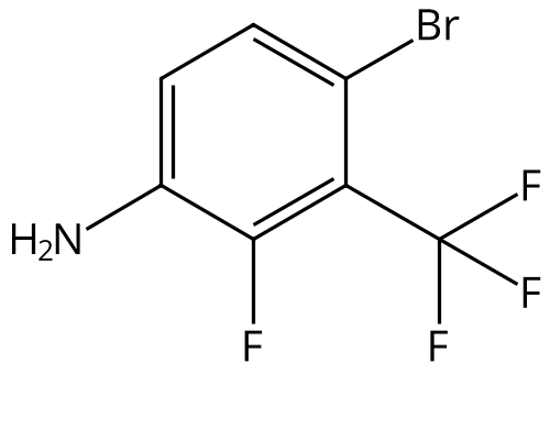 4-溴-2-氟-3-(三氟甲基)苯胺,4-bromo-2-fluoro-3-(trifluoromethyl)aniline