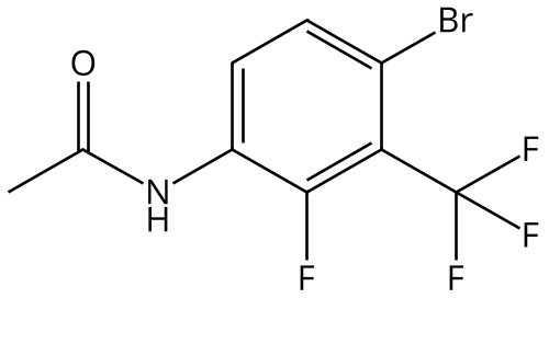 N-(4-bromo-2-fluoro-3-(trifluoromethyl)phenyl)acetamide