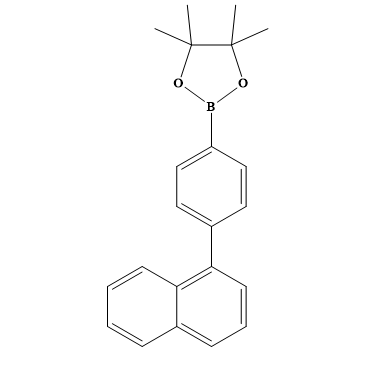 4-(1-萘)苯硼酸频那醇酯,4-(1-Naphthalene)phenyl(4,4,5,5-tetramethyl-1,3,2-dioxaborolane-2-yl)