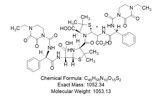 哌拉西林二聚噻唑酰胺衍生物,Piperacilindimeric thiazolamide derivative