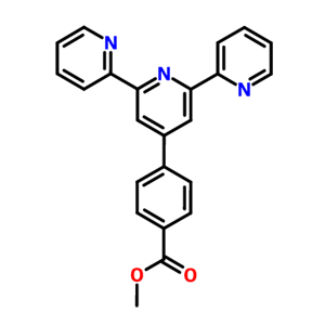 2,2':6',2''-三联吡啶-4'-（4-苯甲酸甲酯)