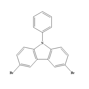 3,6-二溴-9-苯基咔唑；57103-20-5