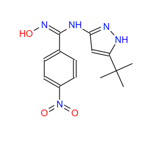 N-[5-(叔丁基)-1H-吡唑-3-基]-N'-羟基-4-硝基苯甲脒