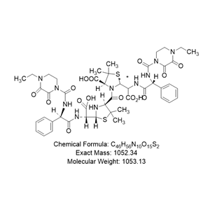 哌拉西林二聚噻唑酰胺衍生物