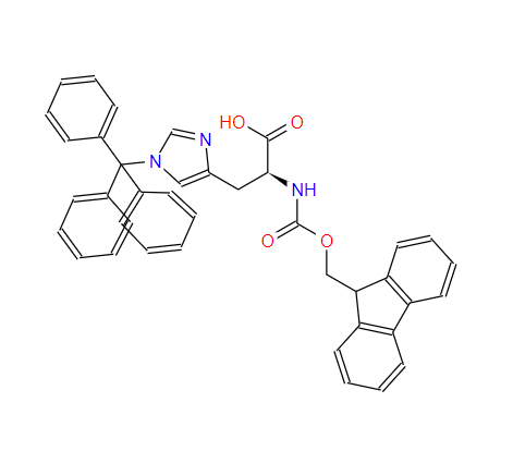 N-Fmoc-N'-三苯甲基-L-组氨酸,N-Fmoc-N'-trityl-L-histidine