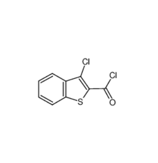 3-氯苯并ób]噻酚-2-羰酰氯,3-CHLOROBENZO[B]THIOPHENE-2-CARBONYL CHLORIDE