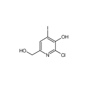 2-氯-6-羟基甲基吡啶-4-碘-3-醇,2-Chloro-6-(hydroxymethyl)-4-iodo-3-pyridinol
