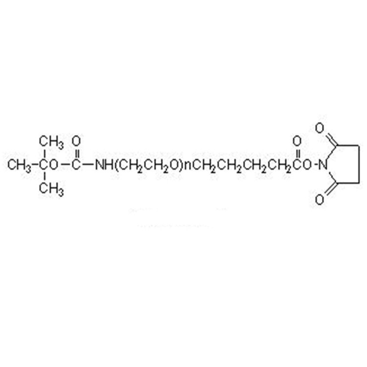 甲酸叔丁酯-亚氨基-聚乙二醇-琥珀酰亚胺戊酸酯,tBOC-NH-PEG-SVA