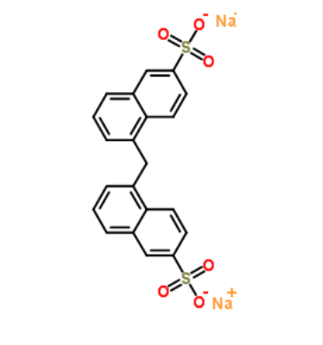 聚萘甲醛磺酸钠盐,disodium,5-[(6-sulfonatonaphthalen-1-yl)methyl]naphthalene-2-sulfonate