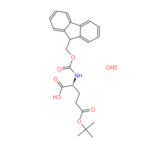 204251-24-1；N-芴甲氧羰基-L-谷氨酸 GAMMA-叔丁酯一水物