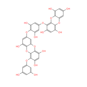 4-[4-[[6-(3,5-二羟基苯氧基)-4,7,9-三羟基二苯并[B,E][1,4]二恶英-2-基]氧基]-3,5-二羟基苯氧基]二苯并[B,E][1,4]二恶英-1,3,6,8-四醇