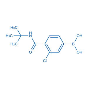 3-氯-4-(叔丁基氨甲?；?苯硼酸