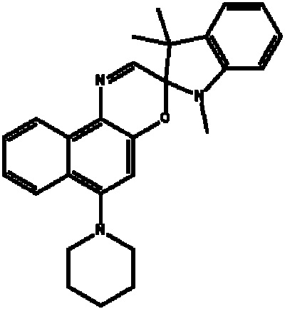 1,3,3-三甲基吲哚啉-6'-(1-哌啶基)螺吩惡嗪,1,3,3-Trimethylindolino-6'-(1-piperidinyl)spironaphthoxazine