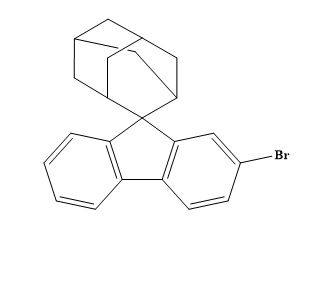 2-溴螺(9H-芴-9,2′-金剛烷),2-Bromospiro[9H-fluorene-9,2′-tricyclo[3.3.1.13,7]decane]