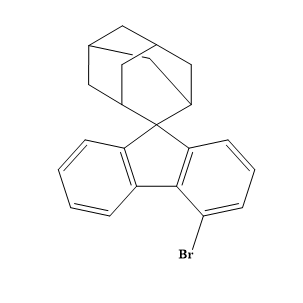 4-溴螺(9H-芴-9,2′-金刚烷),4-Bromospiro[9H-fluorene-9,2′-tricyclo[3.3.1.13,7]decane]