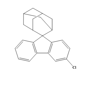 3-氯螺(9H-芴-9,2′-金刚烷),3-Chlorospiro[9H-fluorene-9,2′-tricyclo[3.3.1.13,7]decane]