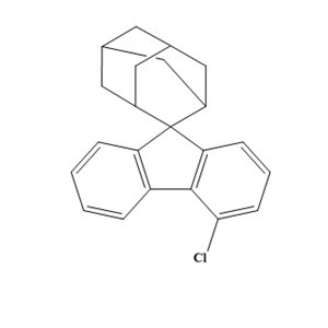 4-氯螺(9H-芴-9,2′-金刚烷),4-Chlorospiro[9H-fluorene-9,2′-tricyclo[3.3.1.13,7]decane]