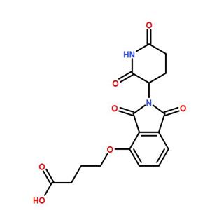 Butanoic acid, 4-[[2-(2,6-dioxo-3-piperidinyl)-2,3-dihydro-1,3-dioxo-1H-isoindol-4-yl]oxy]-