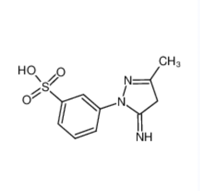 3-(4,5-二氢-5-亚氨基-3-甲基-1H-吡唑-1-基)苯磺酸,3-(5-imino-3-methyl-4H-pyrazol-1-yl)benzenesulfonic acid