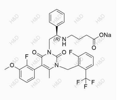 恶拉戈利钠,Elagolix sodium