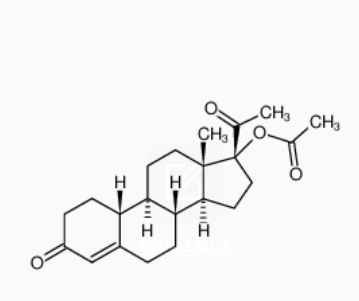 孕诺酮醋酸酯,[(8R,9S,10R,13S,14S,17R)-17-acetyl-13-methyl-3-oxo-1,2,6,7,8,9,10,11,12,14,15,16-dodecahydrocyclopenta[a]phenanthren-17-yl] acetate