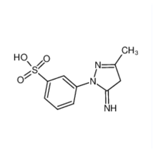 3-(4,5-二氢-5-亚氨基-3-甲基-1H-吡唑-1-基)苯磺酸,3-(5-imino-3-methyl-4H-pyrazol-1-yl)benzenesulfonic acid