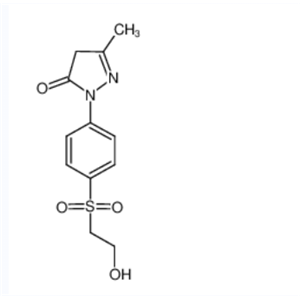 2,4-二氢-2-[4-[(2-羟基乙基)磺酰基]苯基]-5-甲基-3H-吡唑-3-酮