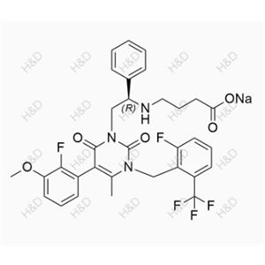 恶拉戈利钠,Elagolix sodium