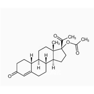 孕诺酮醋酸酯,[(8R,9S,10R,13S,14S,17R)-17-acetyl-13-methyl-3-oxo-1,2,6,7,8,9,10,11,12,14,15,16-dodecahydrocyclopenta[a]phenanthren-17-yl] acetate