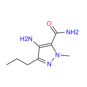 4-氨基-1-甲基-3-正丙基-1H-吡唑-5-羧酰胺,4-Amino-1-methyl-3-propyl-1H-pyrazole-5-carboxamide