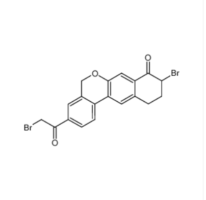 9-溴-3-(2-溴乙酰基)-10,11-二氢-5H-二苯并(C,G) CHROMEN-8(9H)-酮,9-Bromo-3-(2-Bromo Acetyl)-10,11-Dihydro-5H-dibenzo(c,g) Chromen-8(9H)-one