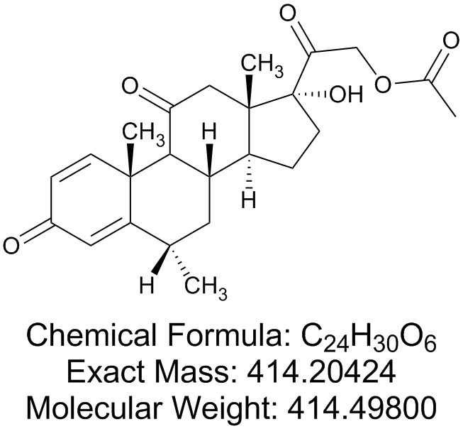 甲基潑尼松龍醋酸酯EP雜質(zhì)F,Methylprednisolone Acetate EP Impurity F