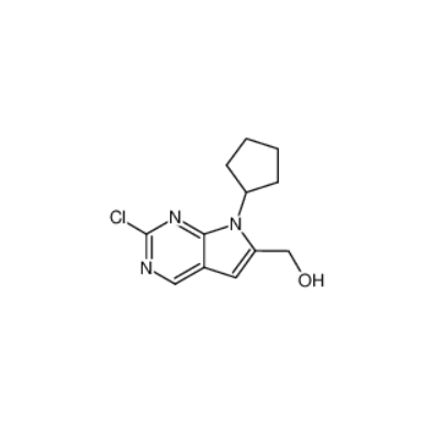 2-氯-7-环戊基-7H-吡咯并[2,3-D]嘧啶-6-甲醇,(2-chloro-7-cyclopentyl-7H-pyrrolo[2,3-d]pyriMidin-6-yl)Methanol
