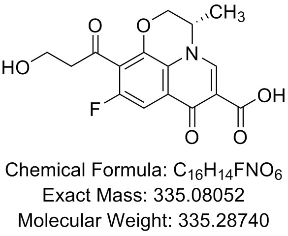 帕珠沙星分解物D-3,Pazufloxacin Decomposition Product D-3