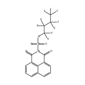 N-羟基萘酰亚胺全氟代丁烷磺酸酯,1H-Benz[de]isoquinoline-2(3H)-sulfonic acid, 1,3-dioxo-, 1,1,2,2,3,3,4,4,4-nonafluorobutyl ester