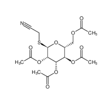 氰基甲基 2,3,4,6-四-O-乙酰基-1-硫代-ALPHA-D-吡喃甘露糖苷,2-[(2,3,4,6-Tetra-O-acetyl-alpha-D-mannopyranosyl)thio]acetonitrile