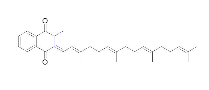 維生素K2雜質13,(E)-2-methyl-3-((2E,6E,10E)-3,7,11,15-tetramethylhexadeca-2,6,10,14-tetraen-1-ylidene)-2,3-dihydronaphthalene-1,4-dione