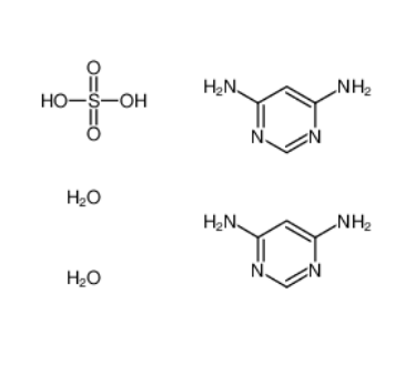 4,6-二氨基嘧啶半硫酸盐一水,4,6-DIAMINOPYRIMIDINE HEMISULFATE, MONOHYDRATE
