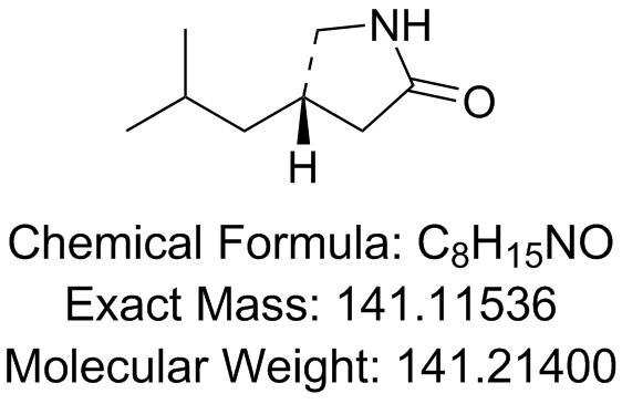 普瑞巴林内酰胺 (普瑞巴林内EP杂质A,普瑞巴林内USD杂质C,Pregabalin Lactam